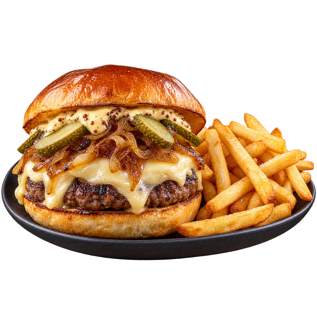 Swiss Alpine Raclette Burger